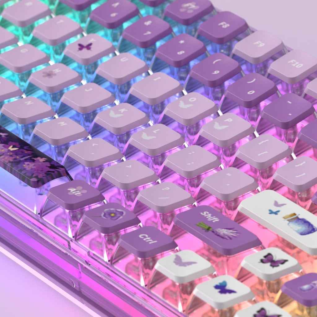 MageGee Light84 Transparent Mechanical Keyboard