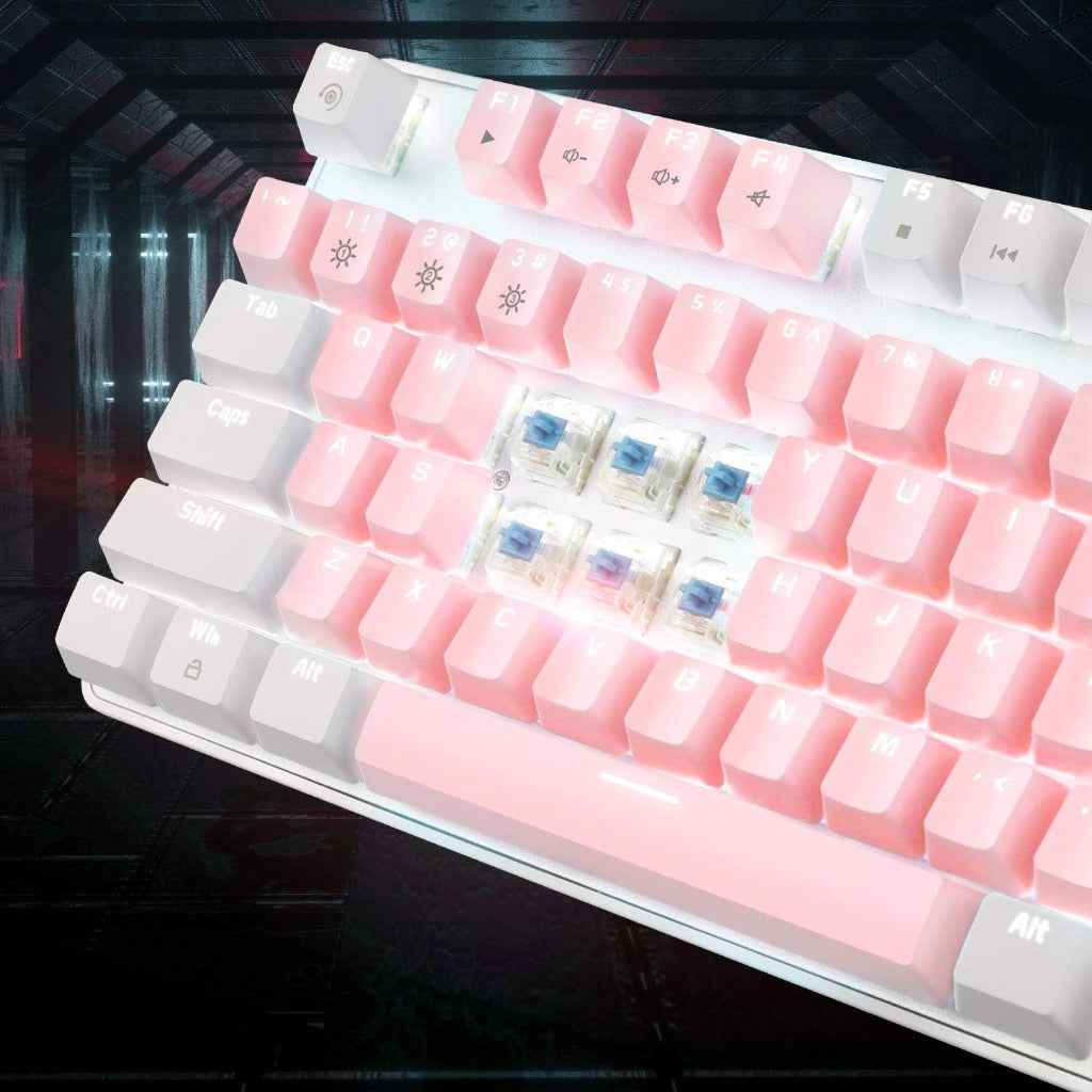 MageGee Mechanical Gaming Keyboard 104 Keys White Backlit