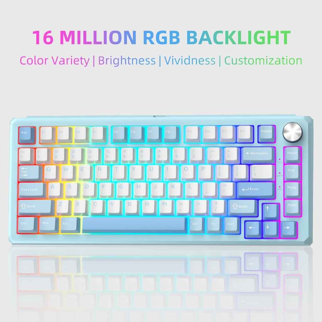 MageGee Captain75 Wireless Mechanical Keyboard CNC Aluminium