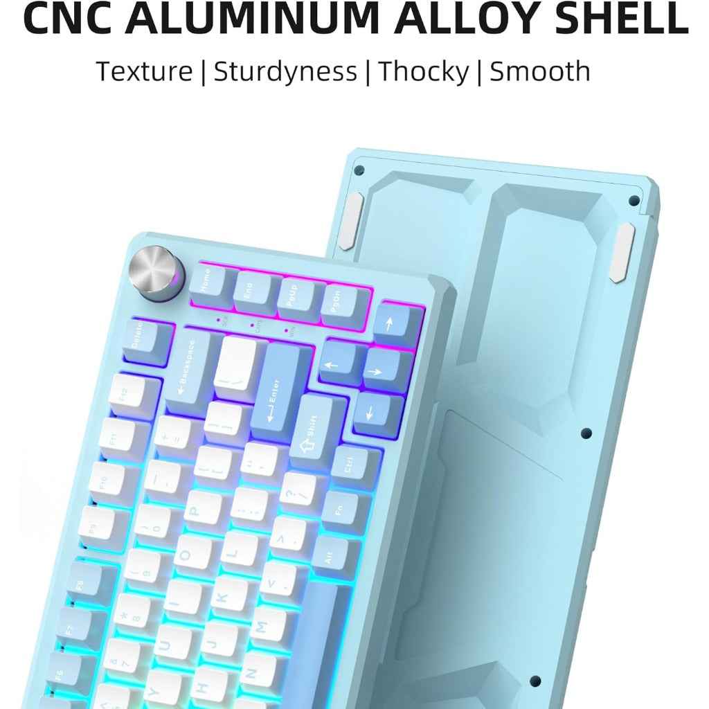 MageGee Captain75 Wireless Mechanical Keyboard CNC Aluminium