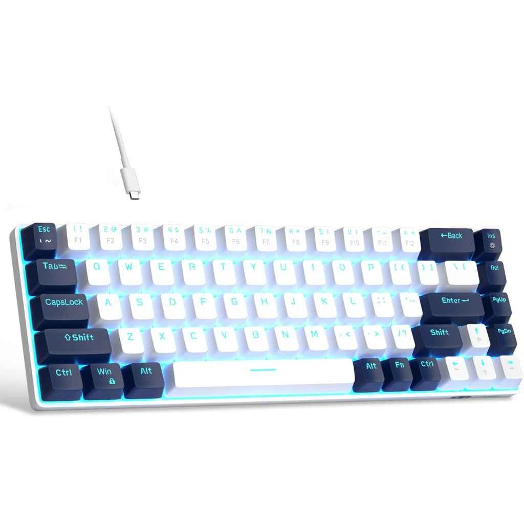 MageGee Portable 60% Mechanical Gaming Keyboard, MK-Box