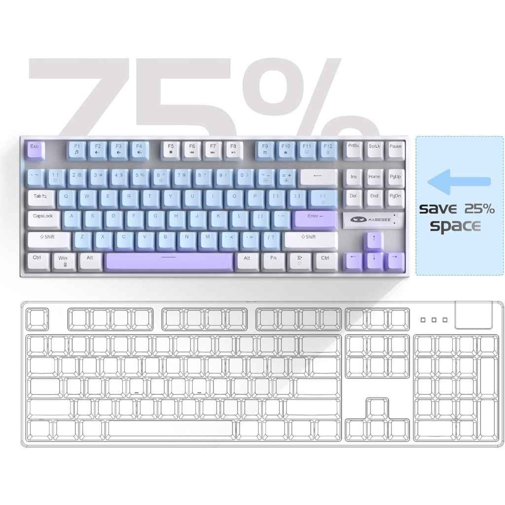 MageGee 75% Mechanical Gaming Keyboard