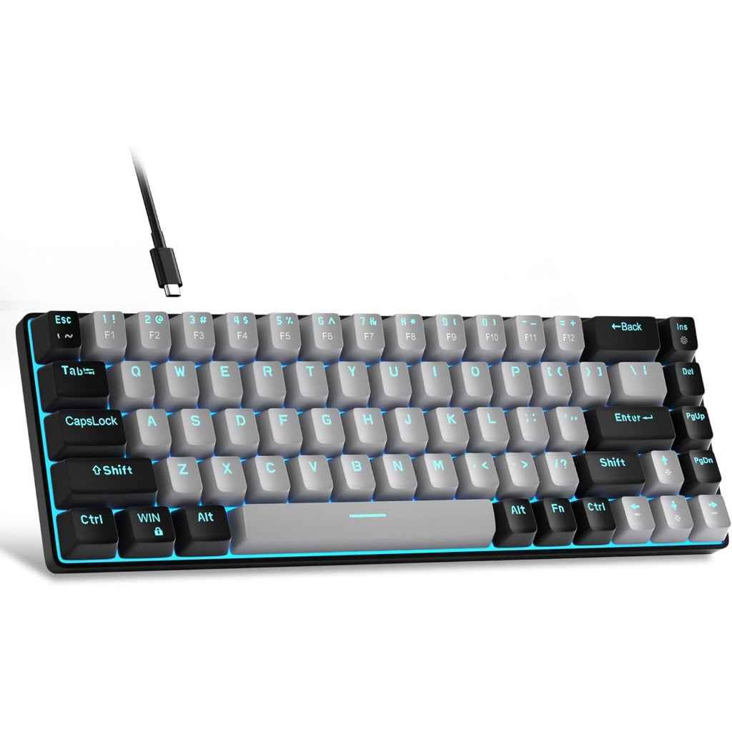 MageGee Portable 60% Mechanical Gaming Keyboard, MK-Box
