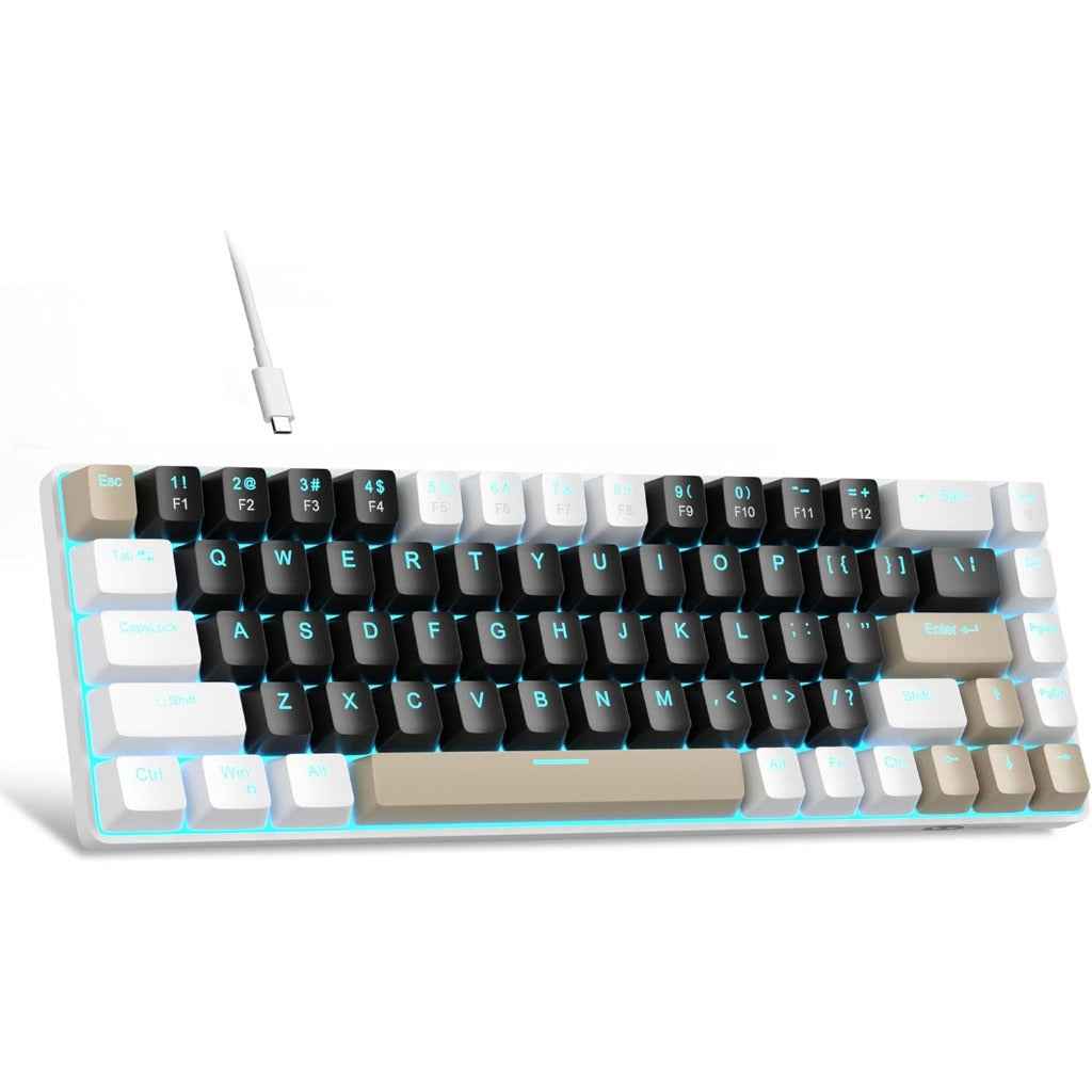 MageGee Portable 60% Mechanical Gaming Keyboard, MK-Box