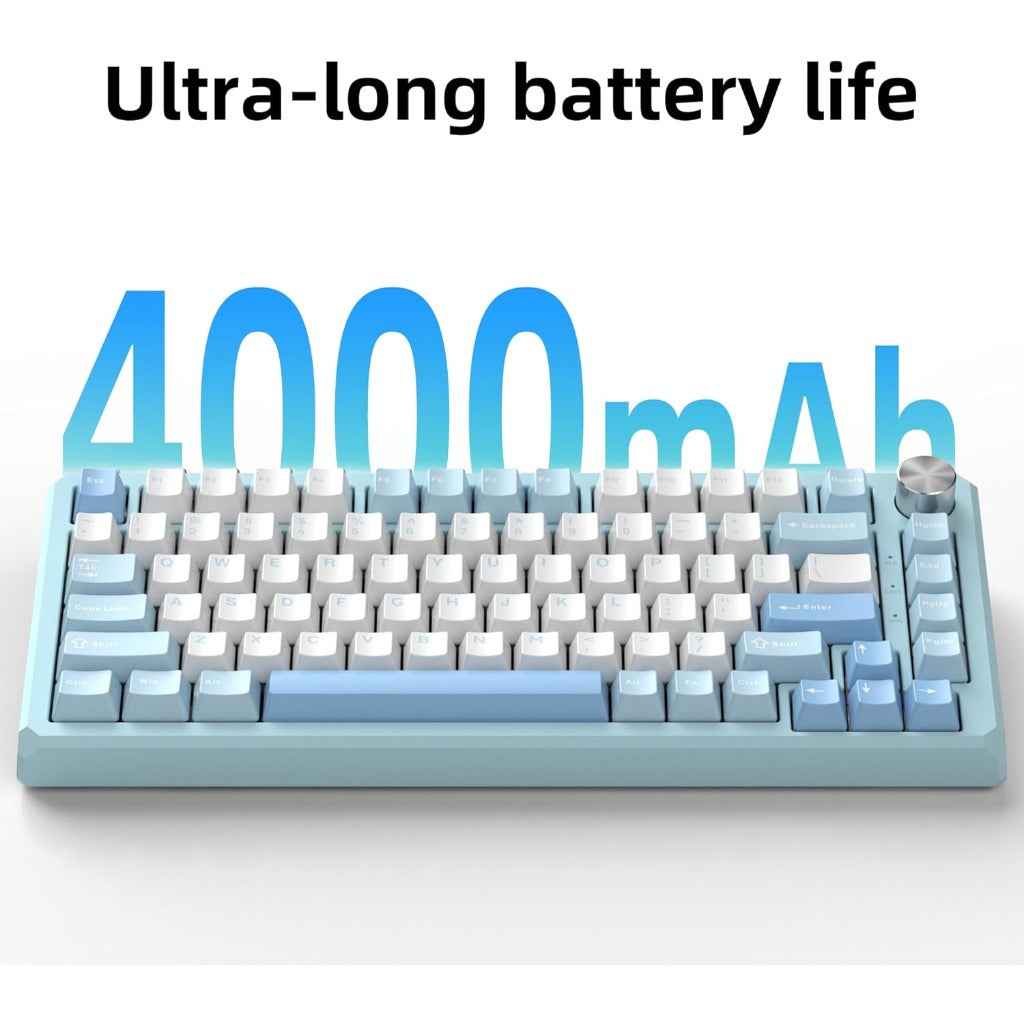 MageGee Captain75 Wireless Mechanical Keyboard CNC Aluminium