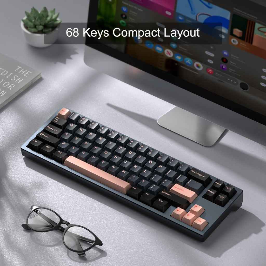 MageGee Captain72 Rapid Trigger Magnetic Switch Keyboard CNC Aluminum Frame