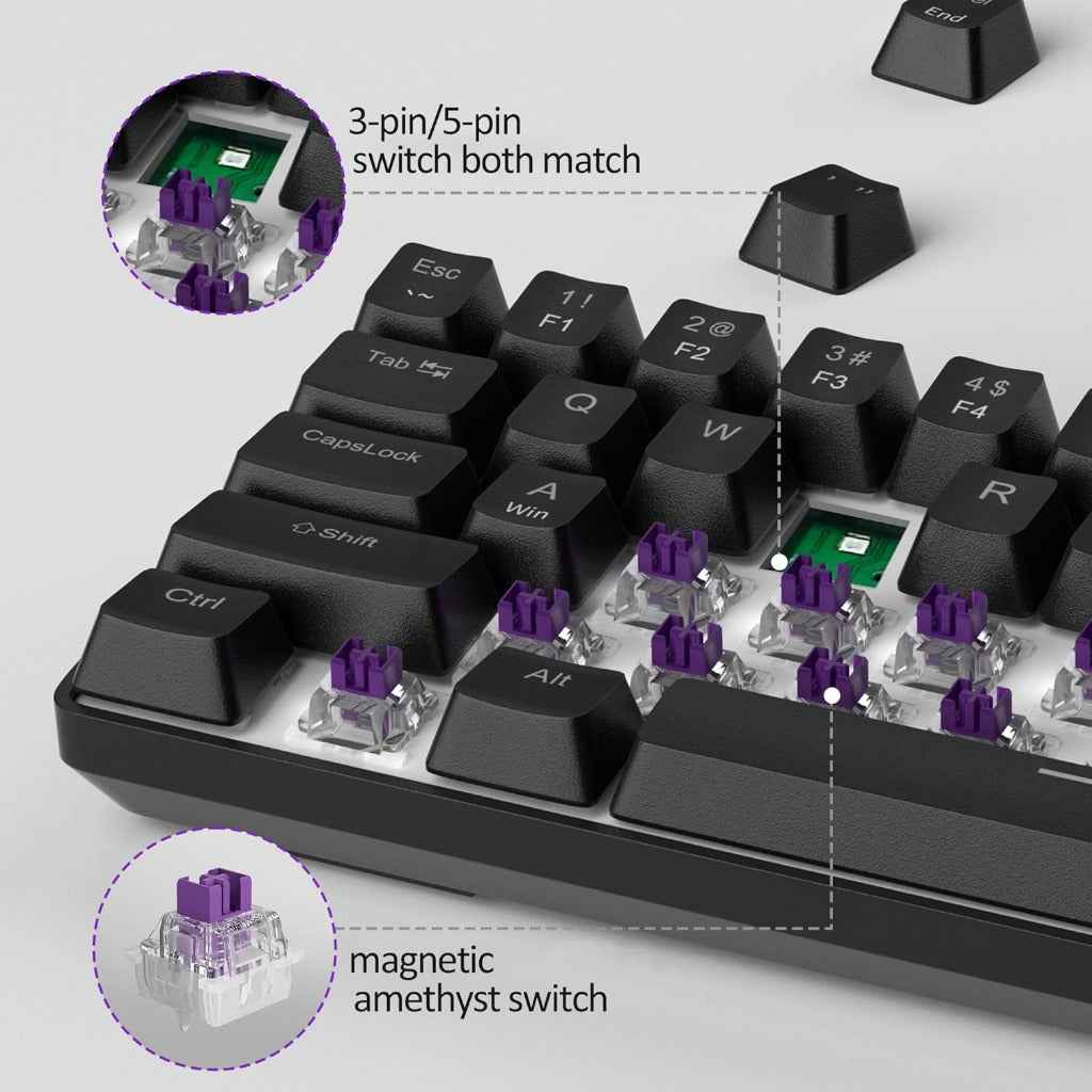 MageGee 60% Rapid Trigger Gaming Keyboard 8000Hz Polling Rate