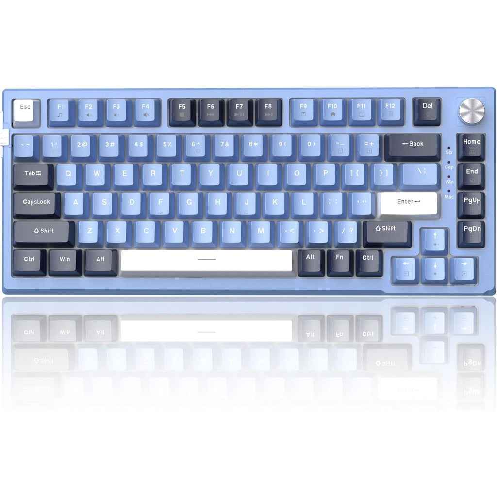 MageGee SKY81 75% Mechanical Gaming Keyboard, Gasket Hot Swappable Wired
