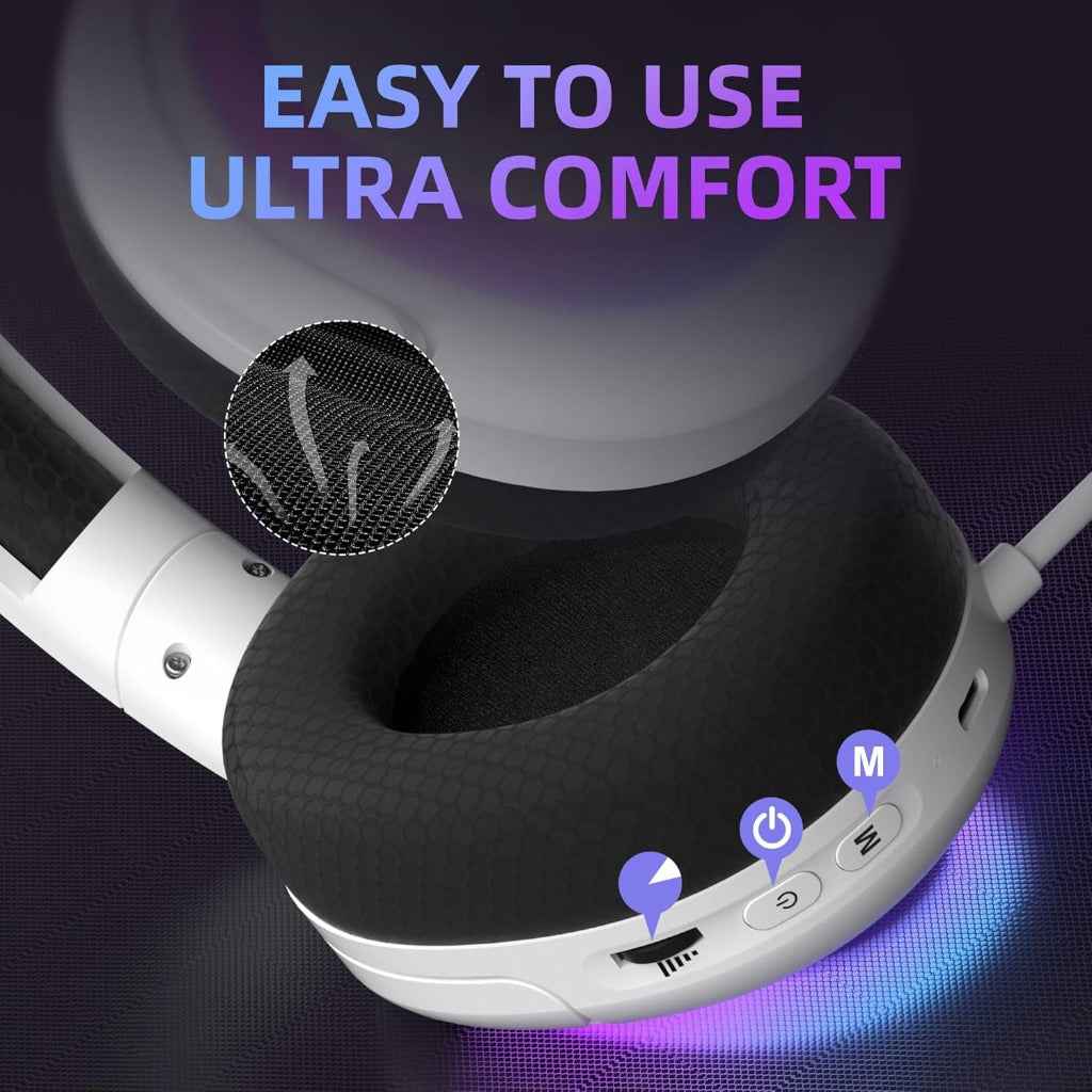 MageGee Aurora 2.4GHz Wireless Gaming Headsets