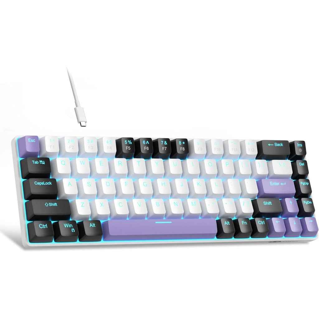 MageGee Portable 60% Mechanical Gaming Keyboard, MK-Box