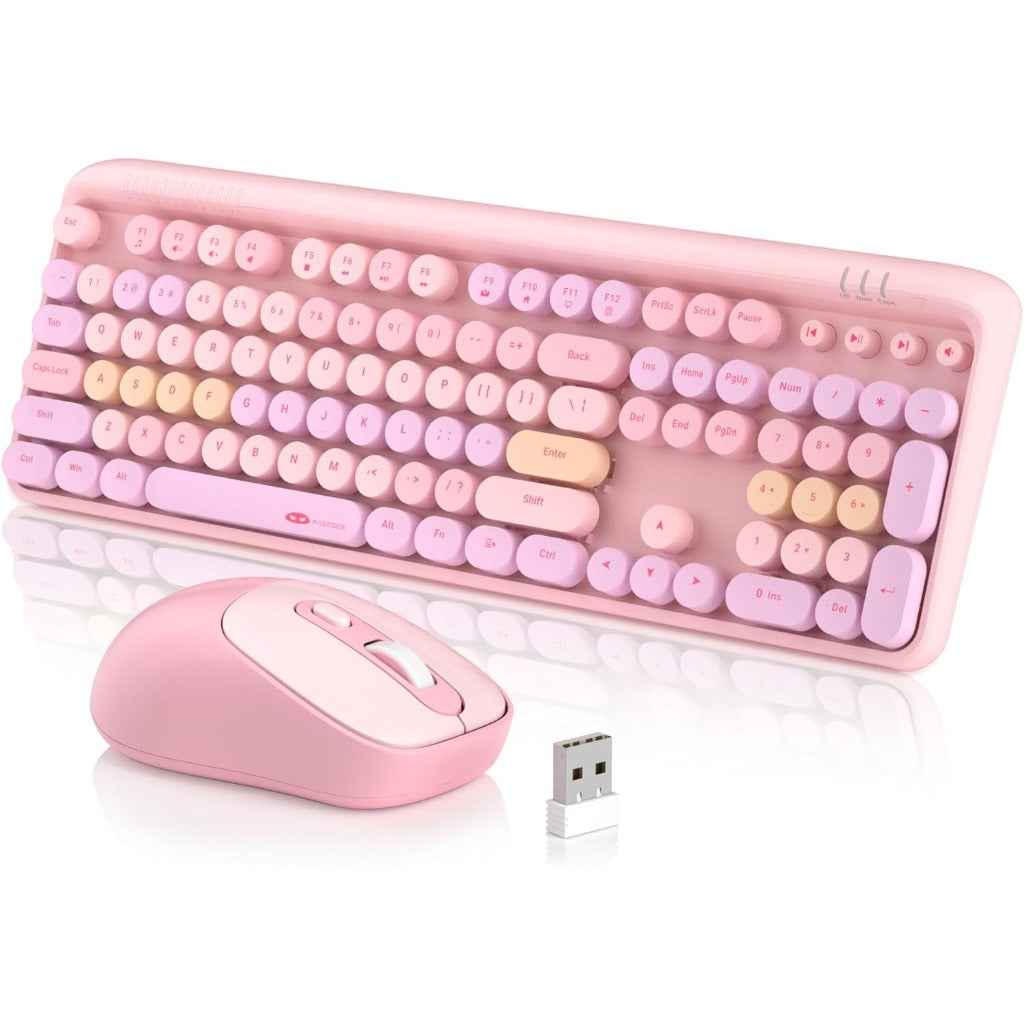 MageGee V920 Wireless Keyboard and Mouse Combo, 2.4G Full-Sized