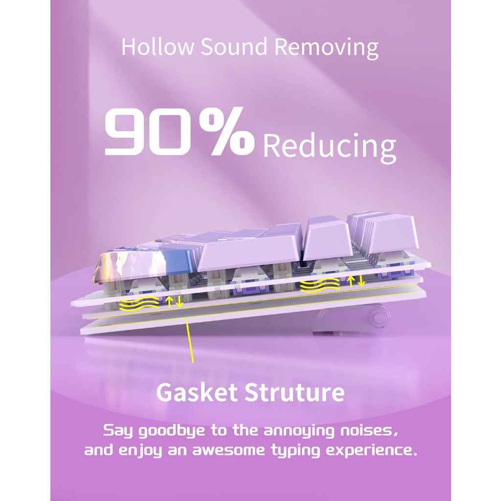 MageGee SKY98 Wireless Gasket Mechanical Gaming Keyboard