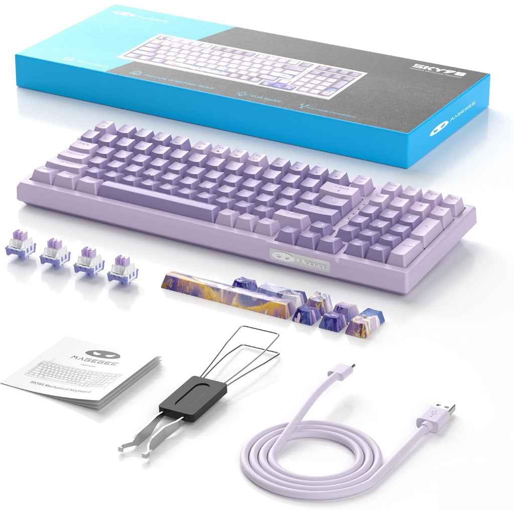 MageGee SKY98 Wireless Gasket Mechanical Gaming Keyboard
