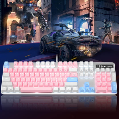 MageGee Mechanical Gaming Keyboard 104 Keys White Backlit